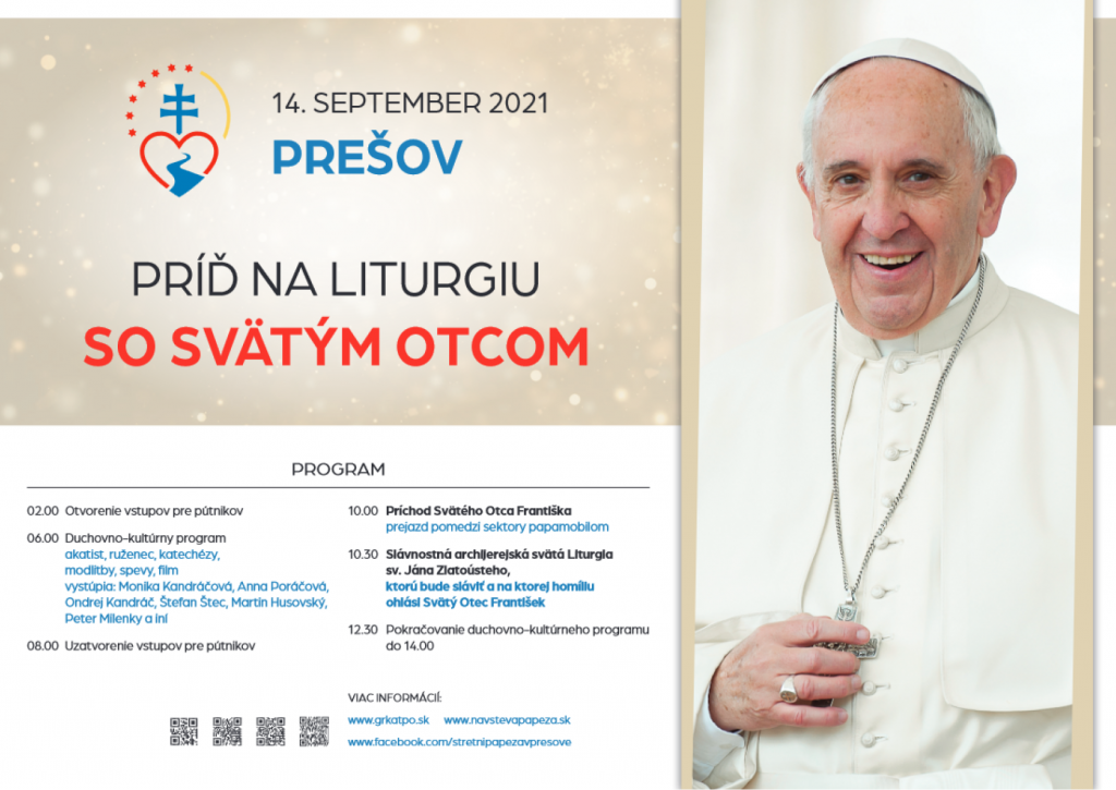Pápež v Prešove (plagát)