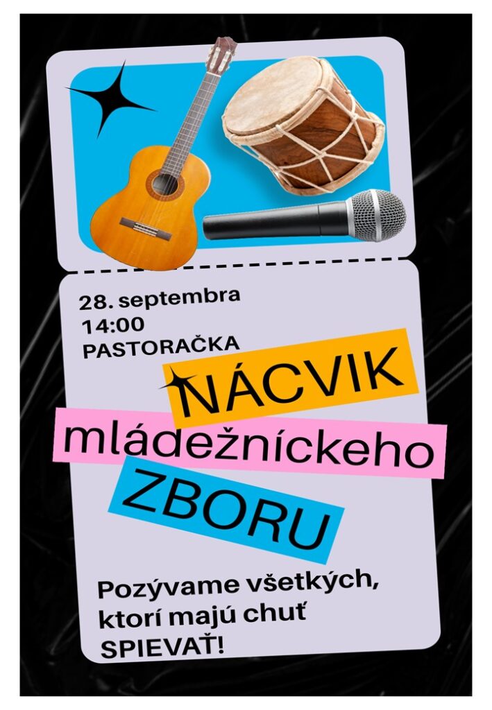 Nácvik zboru mladých