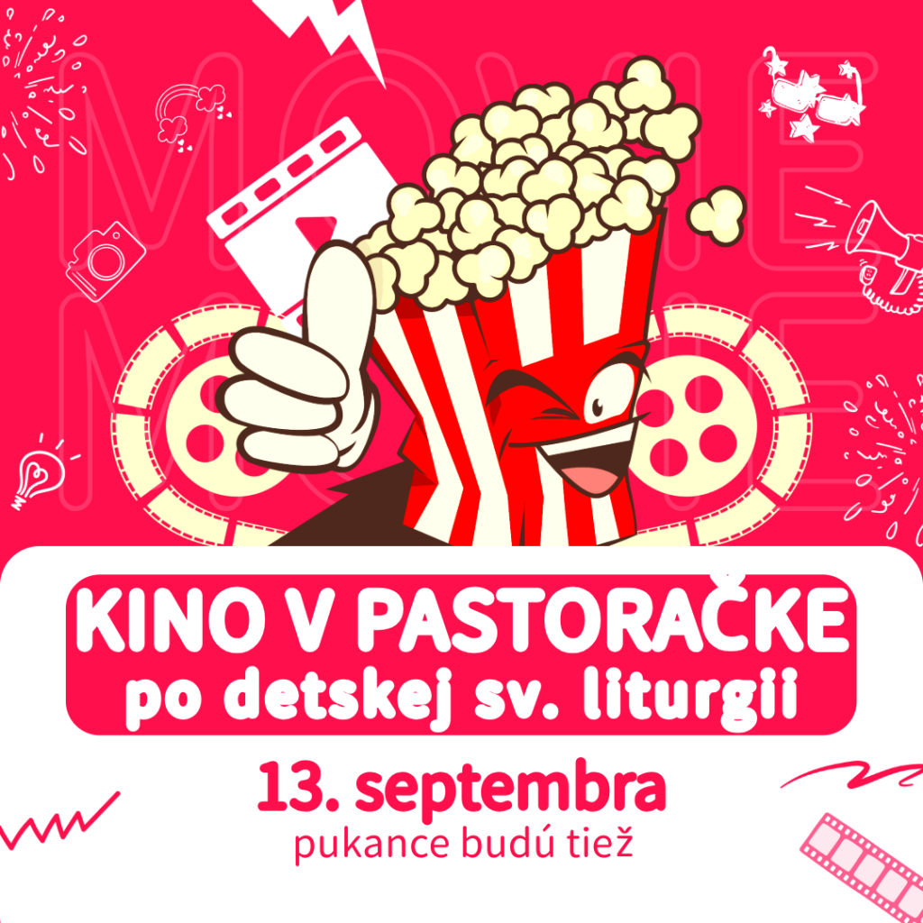 Pozvánka pre deti na KINO v pastoračke